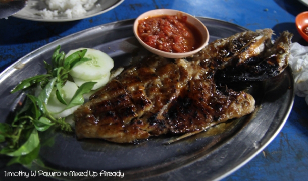 Senggigi - Cafe Tenda Cak Poer - Grilled Fish
