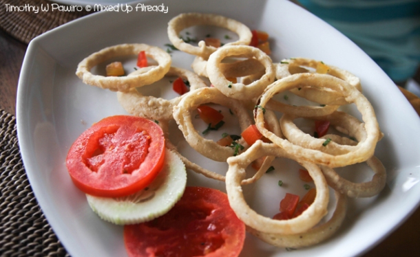 Senggigi - Eating - Cafe Alberto - Onion Rings
